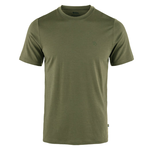 Fjallraven Hemp Blend T-shirt Green - The Sporting Lodge