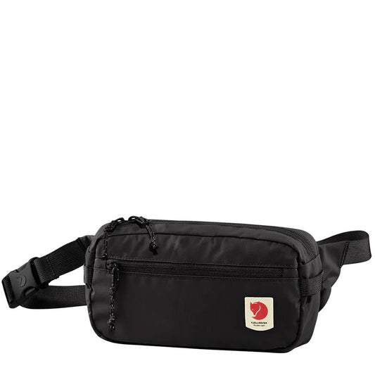 Fjallraven High Coast Hip Pack Black - The Sporting Lodge