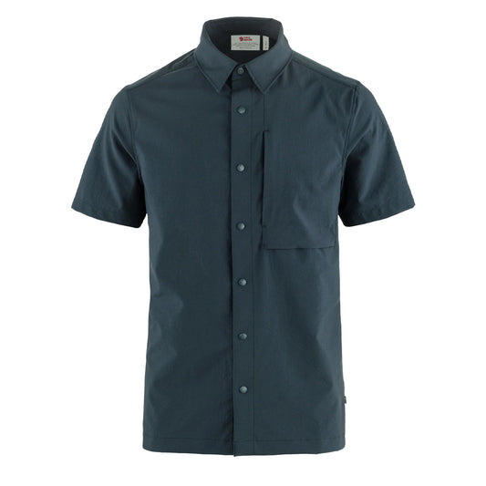 Fjallraven High Coast Pack Shirt SS Dark Navy - The Sporting Lodge