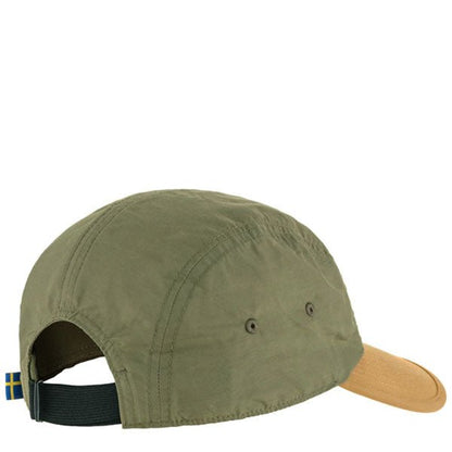 Fjallraven High Coast Wind Cap Green - Buckwheat Brown - The Sporting Lodge