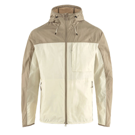 Fjallraven High Coast Wind Jacket Chalk White-Fossil - The Sporting Lodge