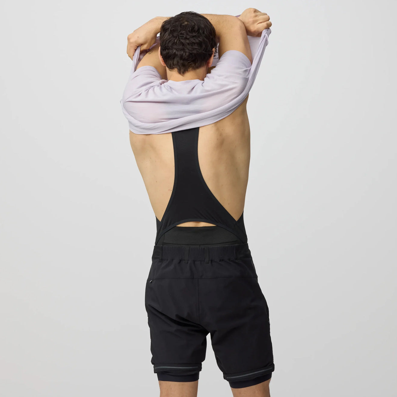 Fjallraven Hoja Bib Shorts Classic Black