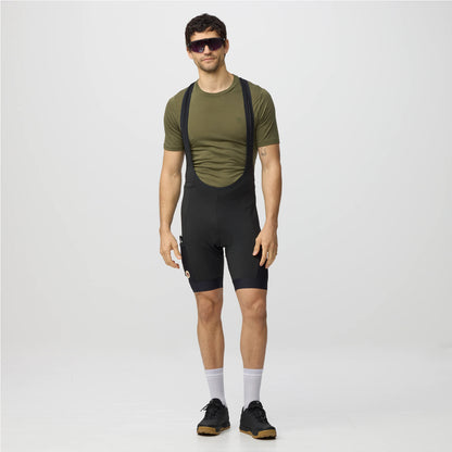 Fjallraven Hoja Bib Shorts Classic Black