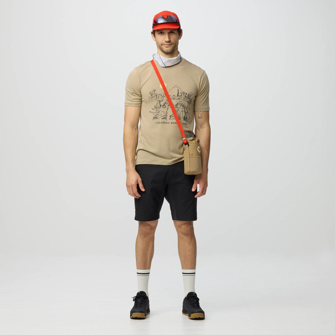 Fjallraven Hoja Lugnt Wool T-shirt Classic Lavender Mist