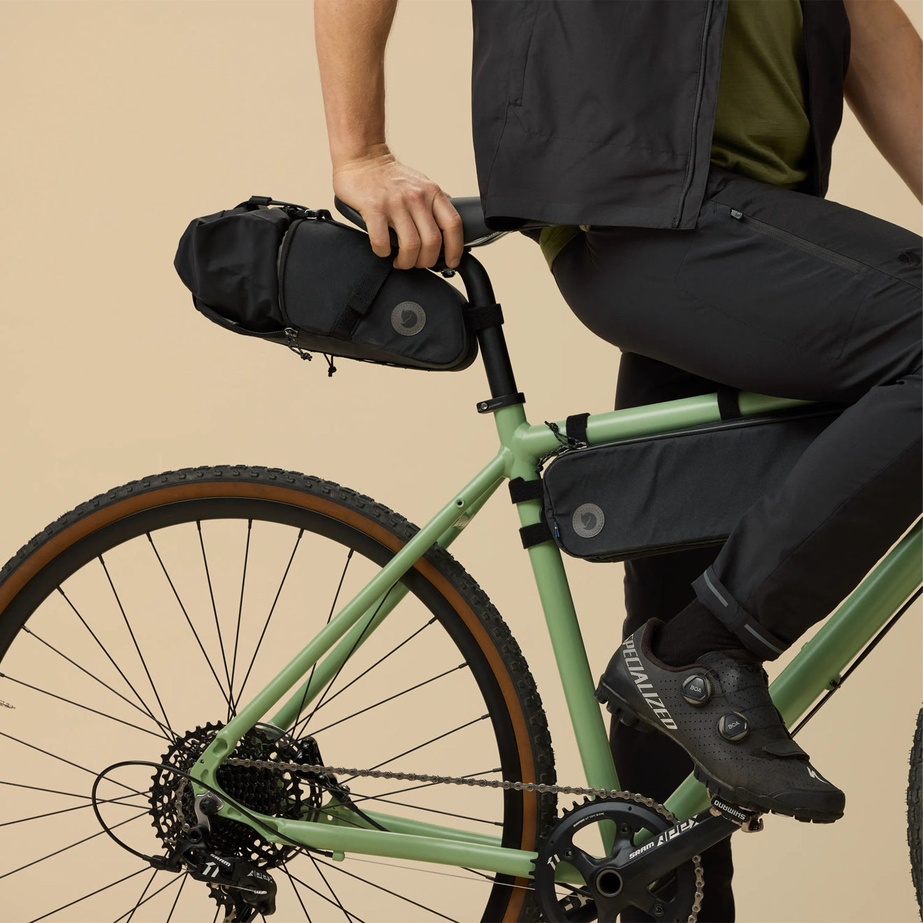 Fjallraven Hoja Seatbag Drybag 10L Black