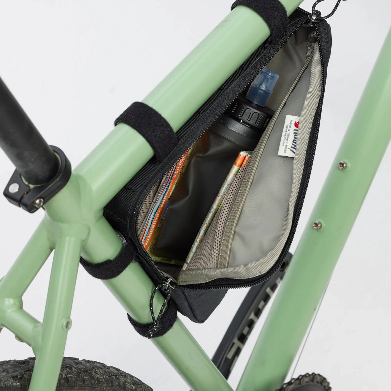 Fjallraven Hoja Triangle Frame Bag Classic Black