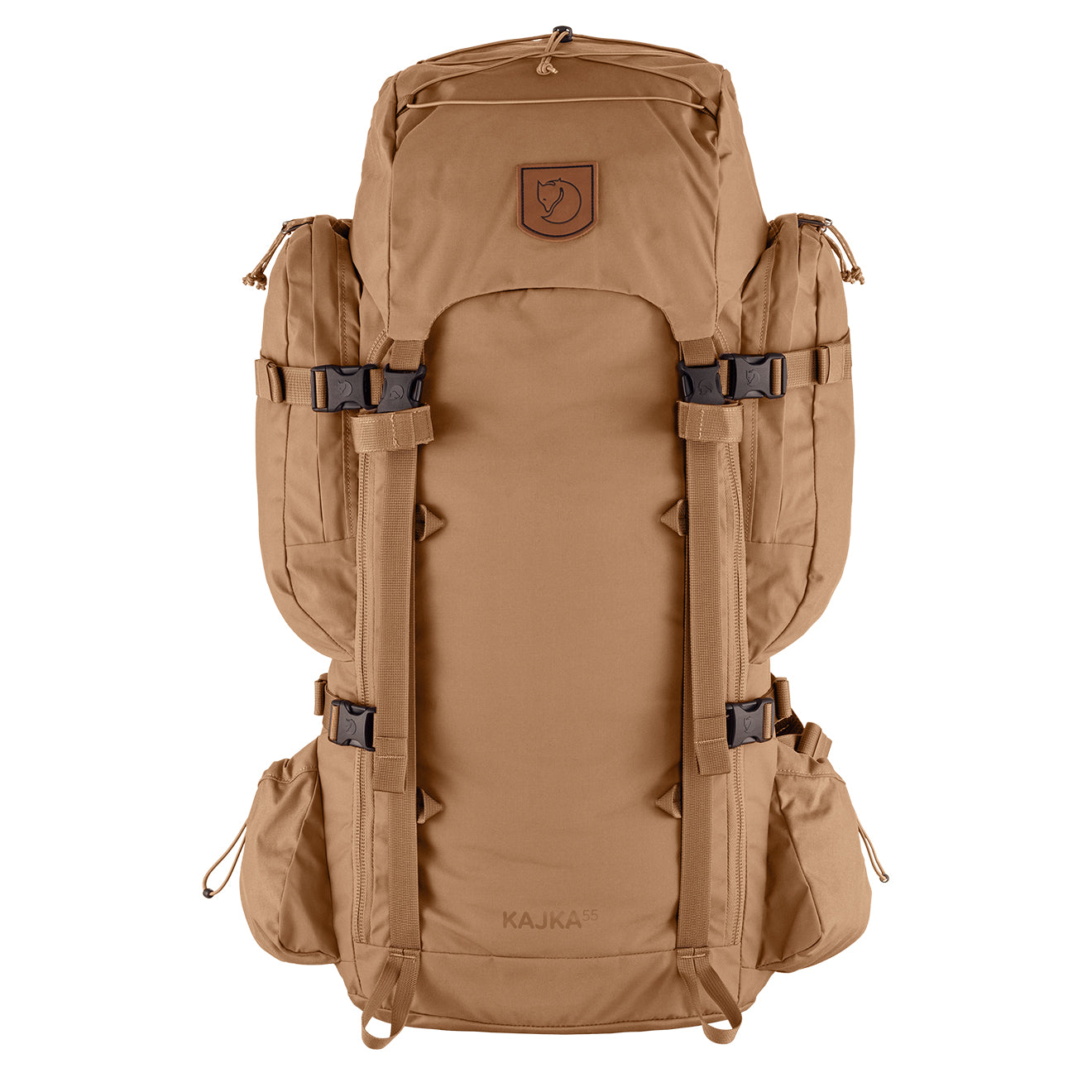 Fjallraven Kajka 55L M/L Backpack Khaki Dust - The Sporting Lodge