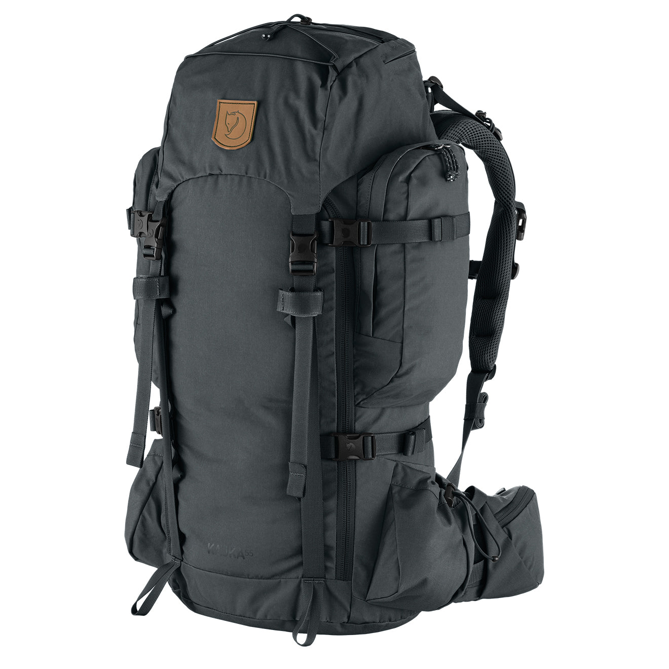 Fjallraven Kajka 65L M/L Backpack Coal Black - The Sporting Lodge