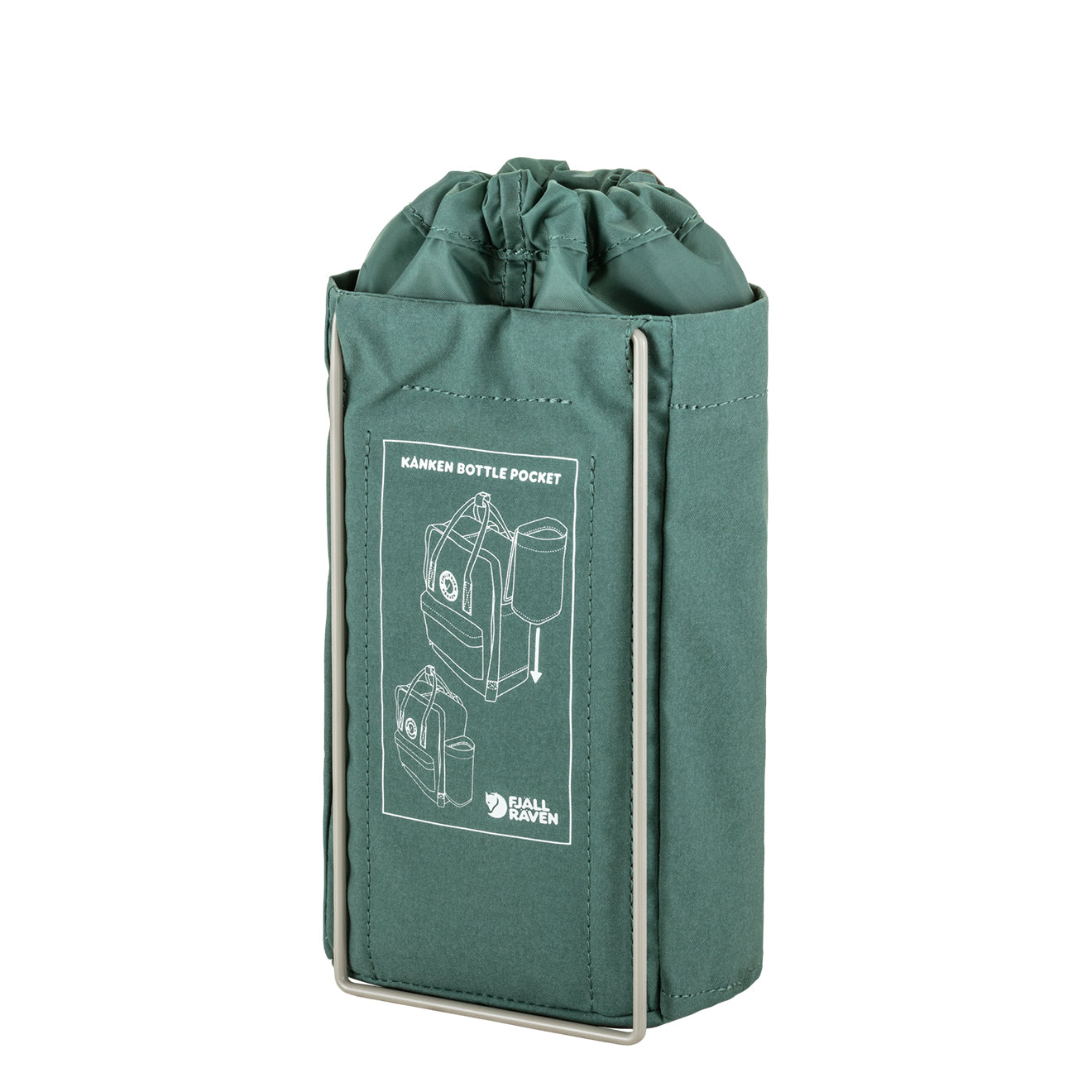 Fjallraven Kanken Bottle Pocket Frost Green The Sporting Lodge