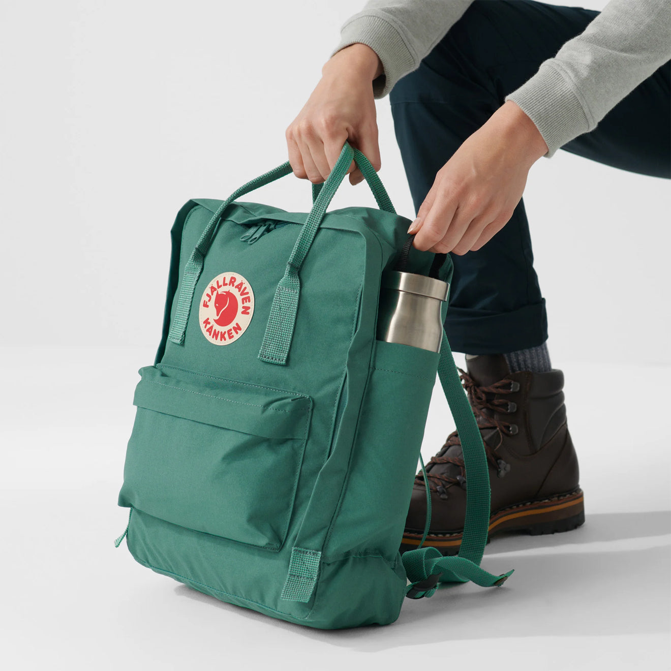 Fjallraven Kanken Classic Backpack Green - The Sporting Lodge