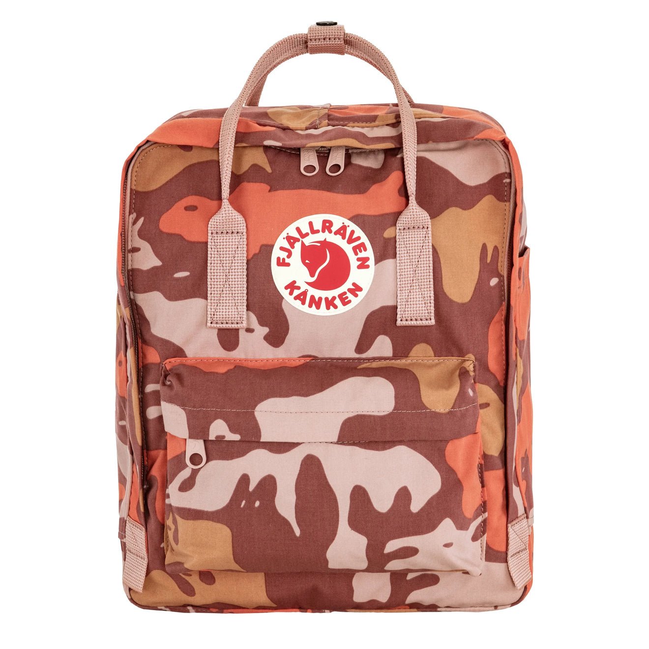fjällräven kanken mini pink rose Fjällräven Kånken Graphics Backpack Brown