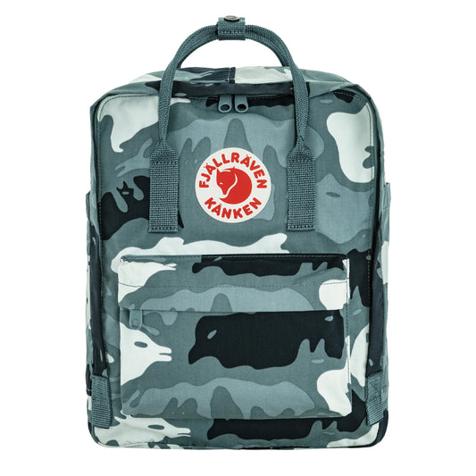 Fjallraven Kanken Graphics Backpack Nimbus Blue / Hidden Animals - The Sporting Lodge