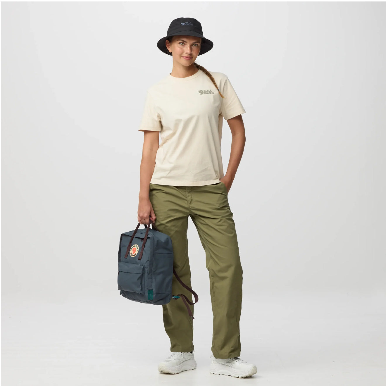 Fjallraven Kanken Koncept Backpack Graphite / Blackberry - The Sporting Lodge