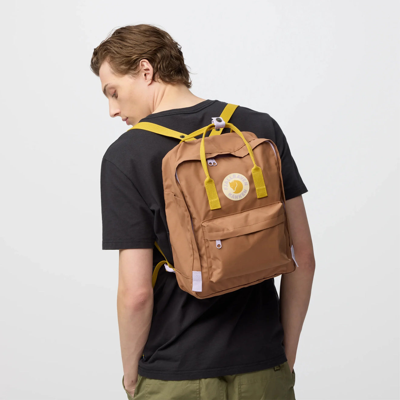 Fjallraven Kanken Koncept Backpack Khaki Dust / Kantarell - The Sporting Lodge