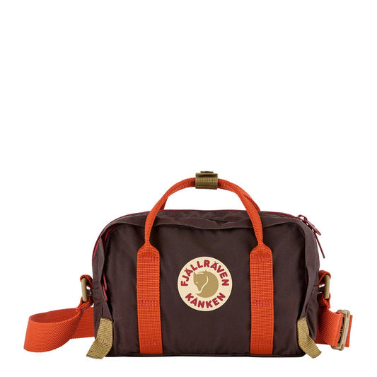 Fjallraven Kanken Koncept Crossbody Black Oak / Rowan Red