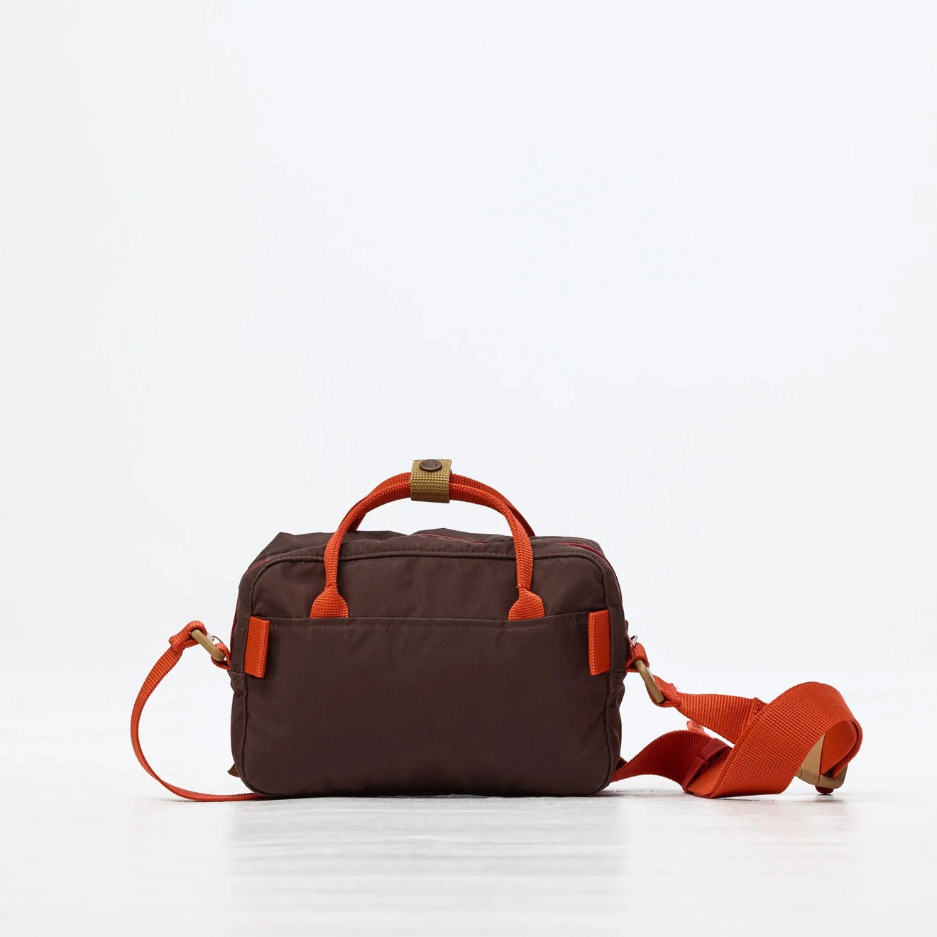 Fjallraven Kanken Koncept Crossbody Black Oak / Rowan Red