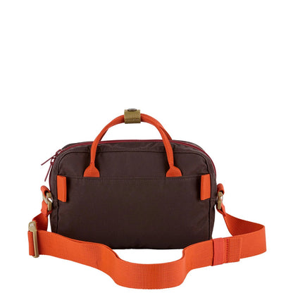 Fjallraven Kanken Koncept Crossbody Black Oak / Rowan Red