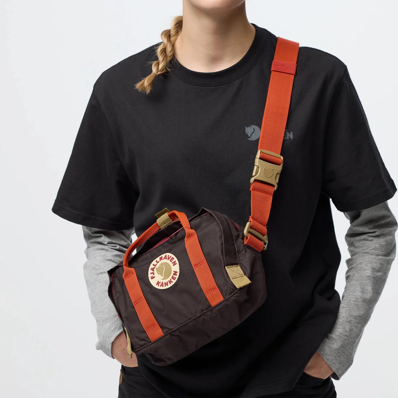 Fjallraven Kanken Koncept Crossbody Fossil / Foliage Green