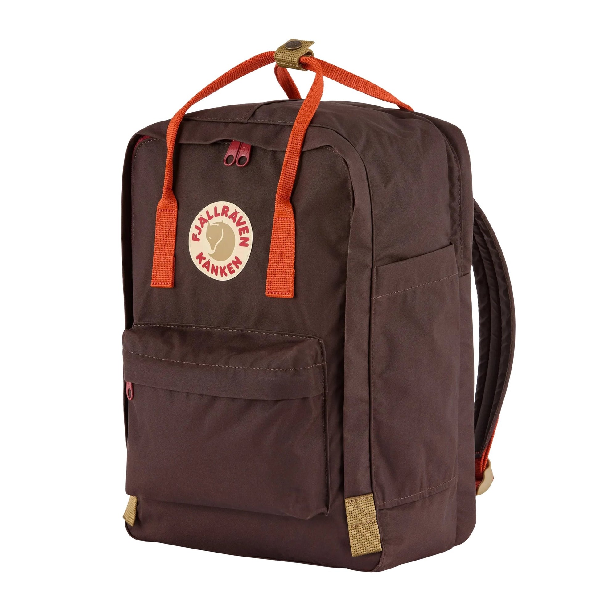 Fjallraven Kanken Koncept Laptop 15" Black Oak / Rowan Red