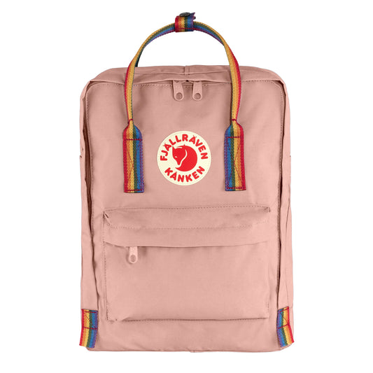 Fjallraven Kanken Rainbow Classic Backpack Chalk Rose / Rainbow - The Sporting Lodge