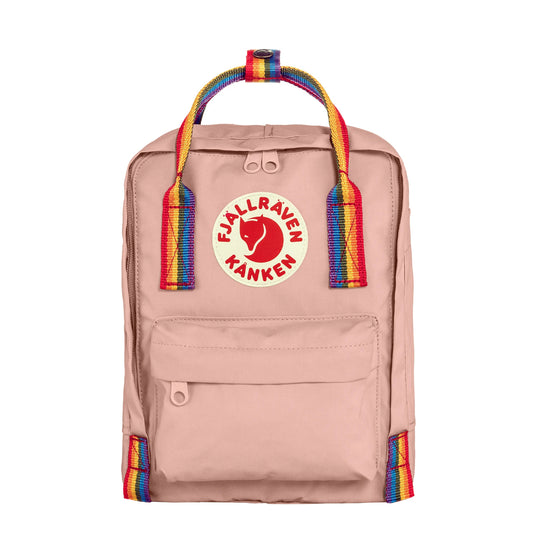 Fjallraven Kanken Rainbow Mini Chalk Rose / Rainbow - The Sporting Lodge