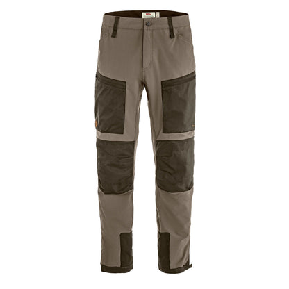 Fjallraven Keb Agile Trousers Reg Leg Classic Suede Brown / Dark Olive