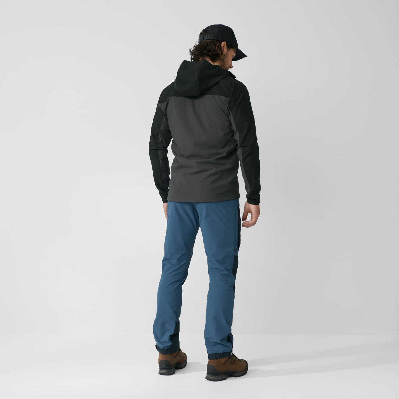 Fjallraven Keb Agile Trousers Reg Leg Classic Suede Brown / Dark Olive