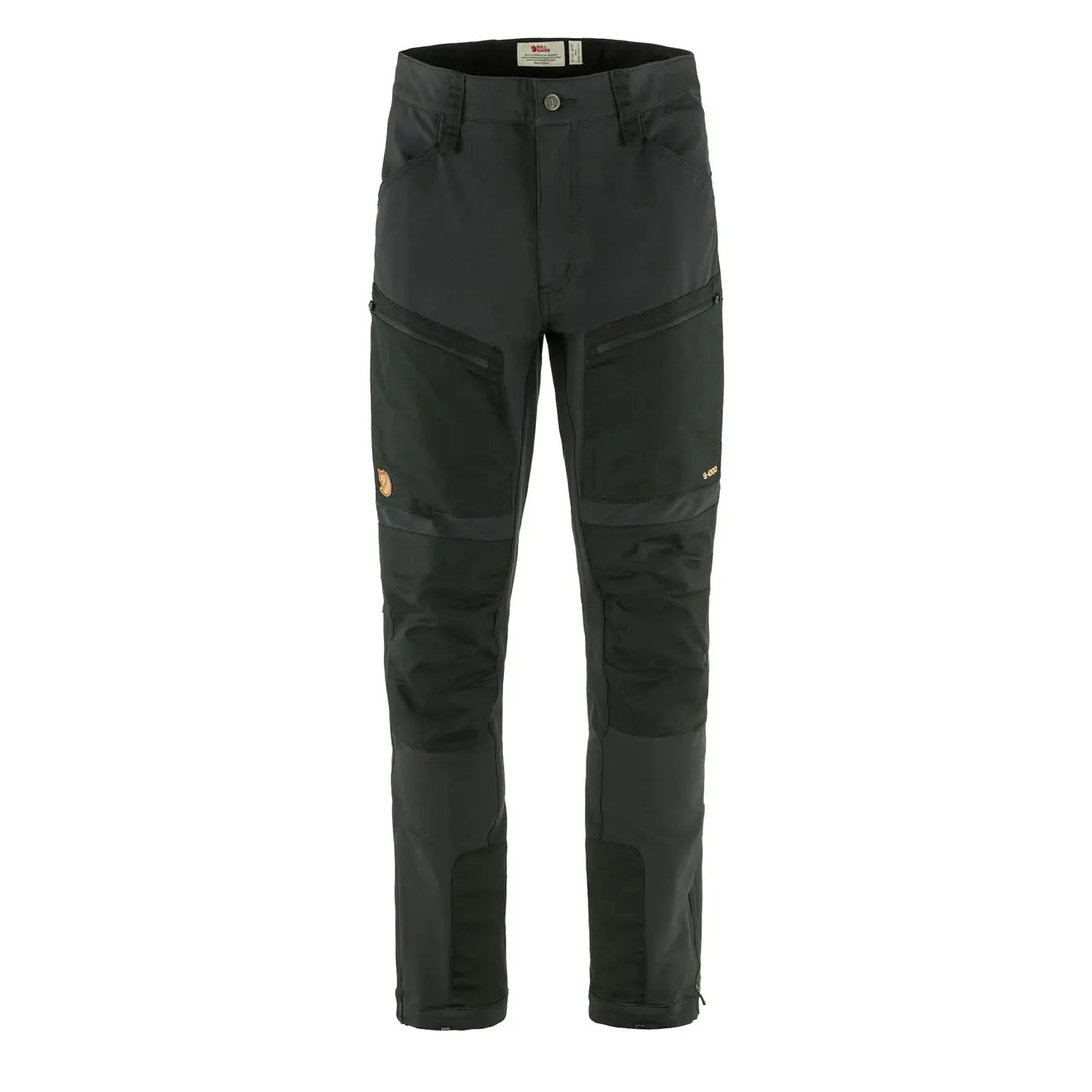 Fjallraven Keb Agile Winter Trousers Reg Leg Black / Black - The Sporting Lodge