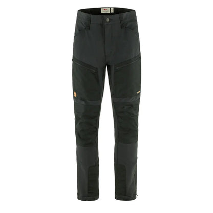 Fjallraven Keb Agile Winter Trousers Reg Leg Black / Black - The Sporting Lodge