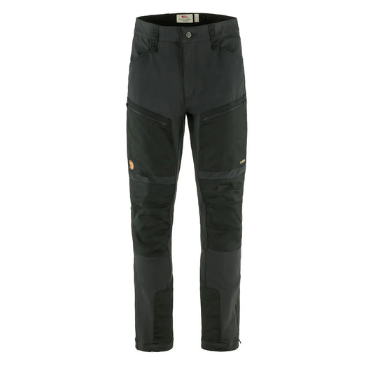 Fjallraven Keb Agile Winter Trousers Short Leg Black / Black - The Sporting Lodge