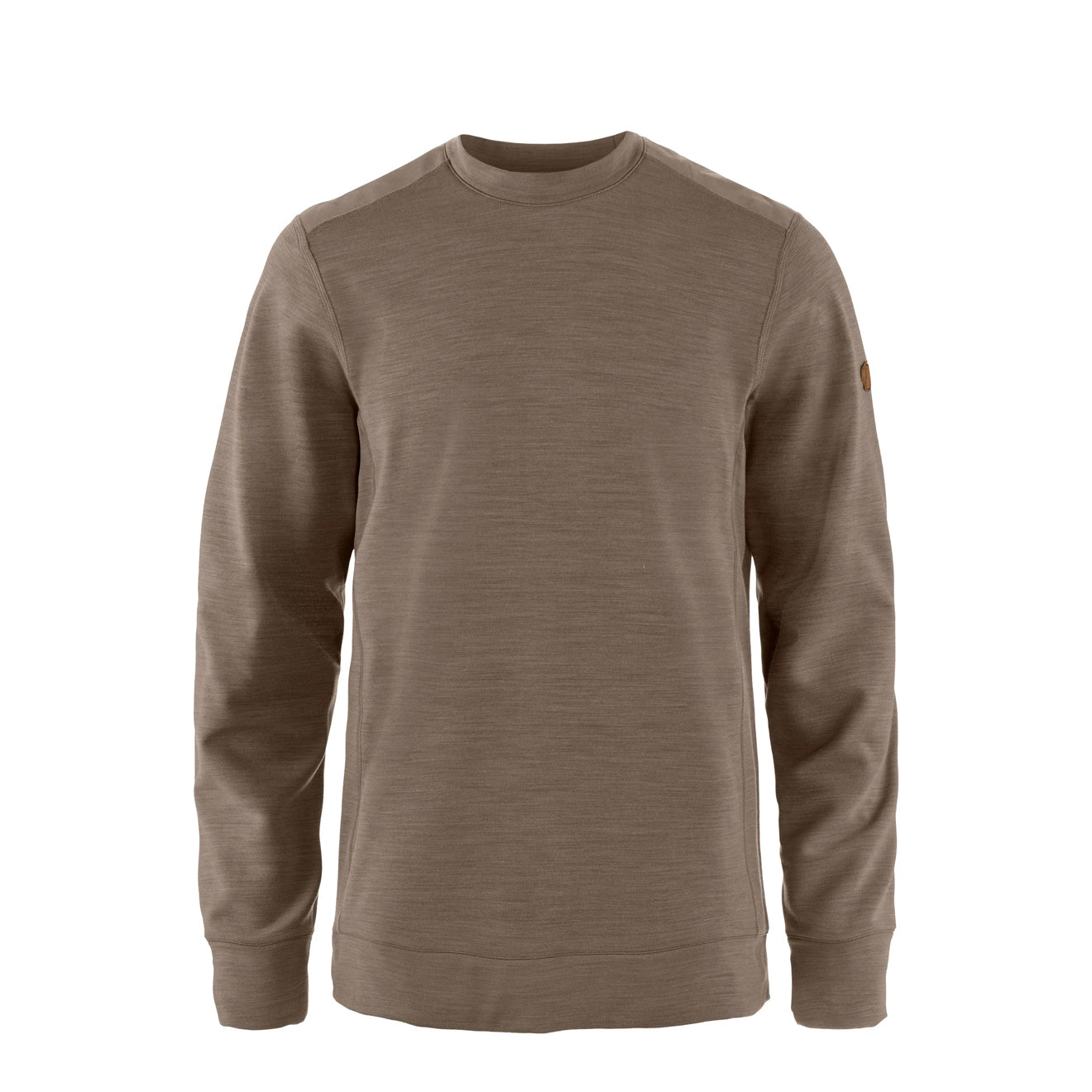 Fjallraven Keb Fleece Crew Neck Classic Suede Brown - The Sporting Lodge