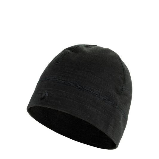 Fjallraven Keb Fleece Hat Black - The Sporting Lodge