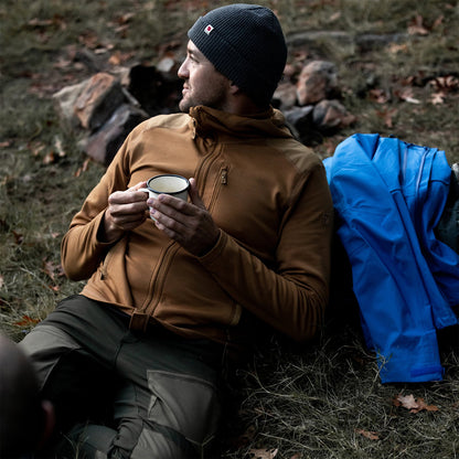 Fjallraven Keb Fleece Hoodie Classic Deep Forest - The Sporting Lodge