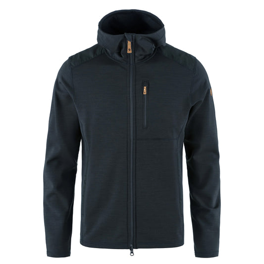 Fjallraven Keb Fleece Hoodie Dark Navy