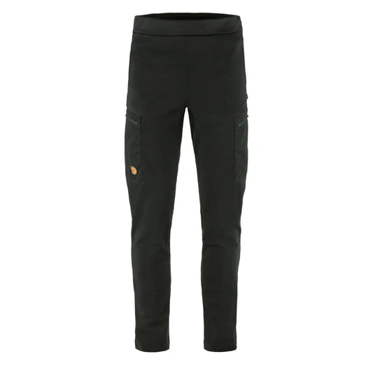 Fjallraven Keb Fleece Trousers Black - The Sporting Lodge