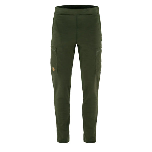 Fjallraven Keb Fleece Trousers Deep Forest - The Sporting Lodge