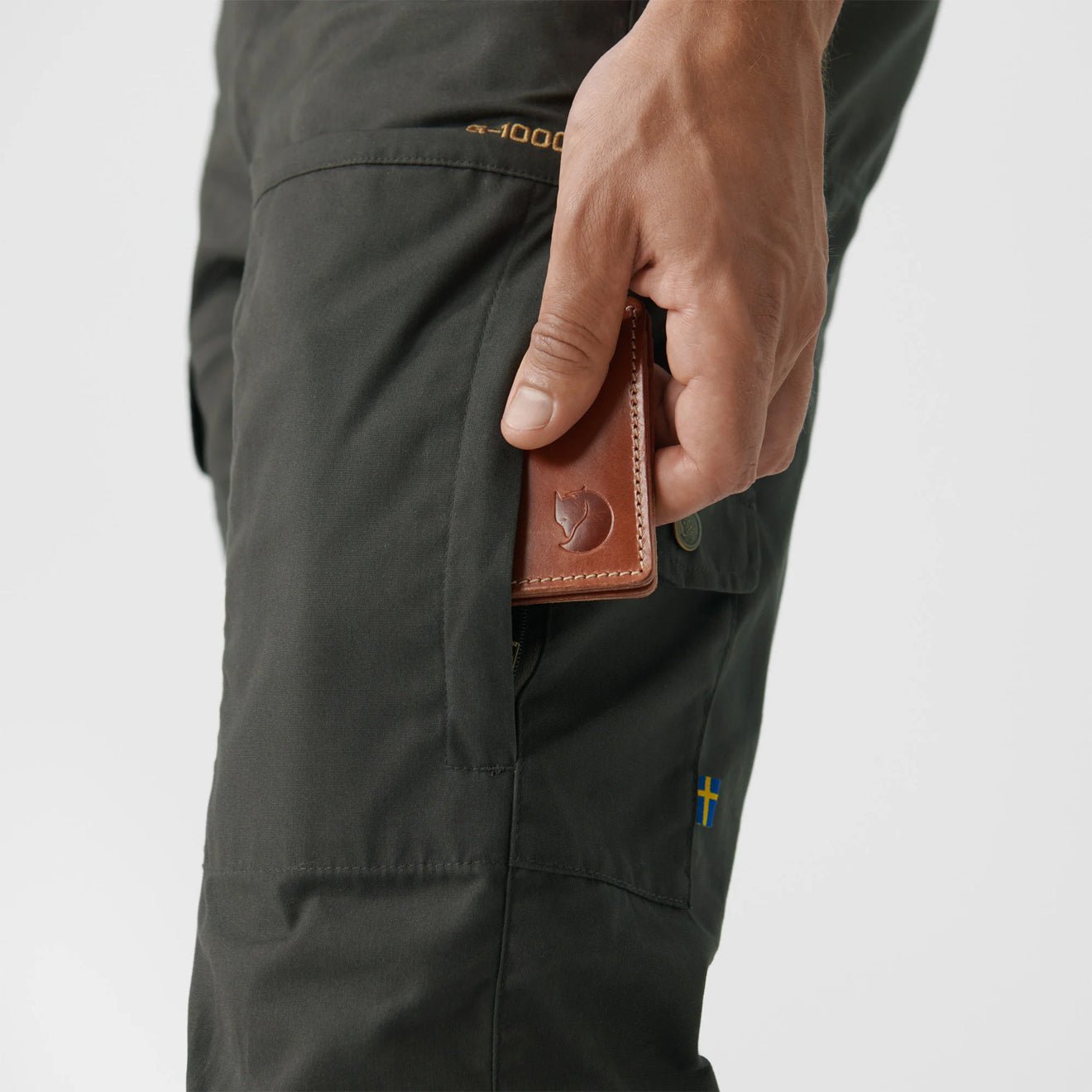 Fjallraven Karl Pro Trousers Reg Leg Classic Suede Brown - The Sporting Lodge