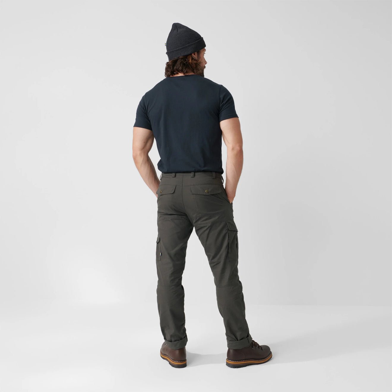 Fjallraven Karl Pro Trousers Reg Leg Classic Suede Brown - The Sporting Lodge