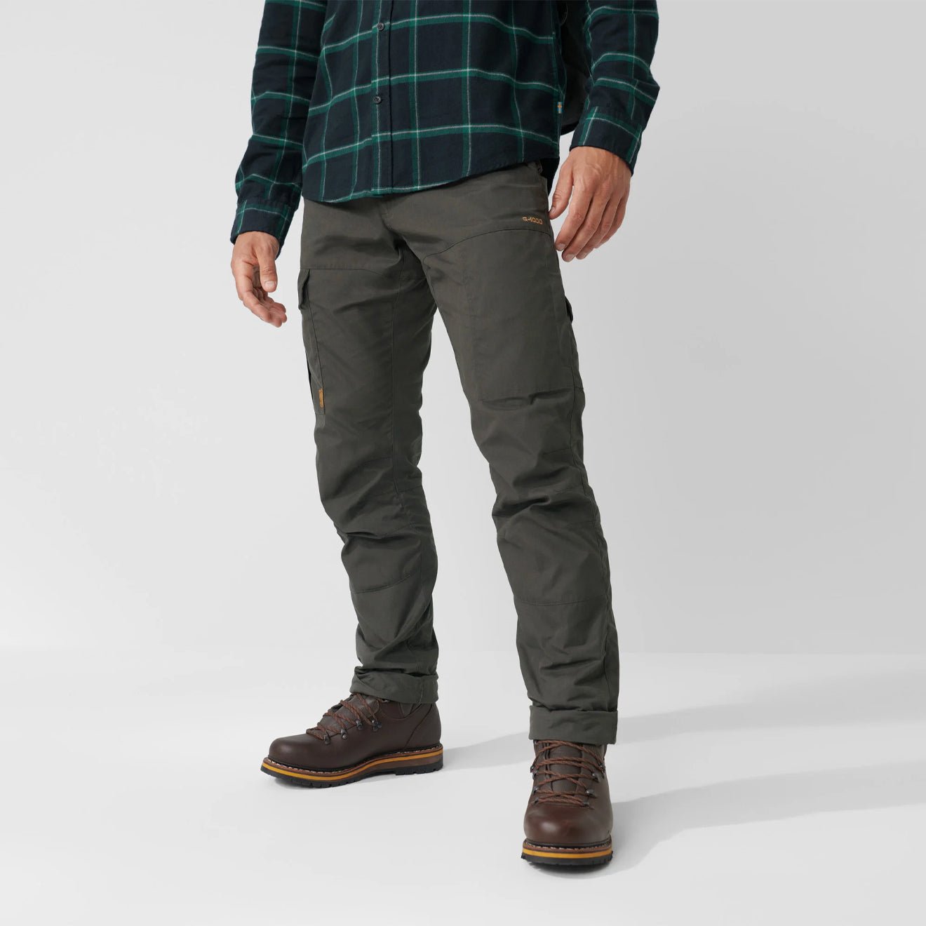 Fjallraven Karl Pro Trousers Reg Leg Classic Suede Brown - The Sporting Lodge