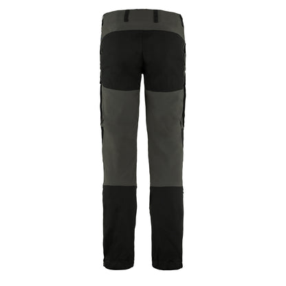 Fjallraven Keb Trousers Reg Leg Black / Stone Grey - The Sporting Lodge