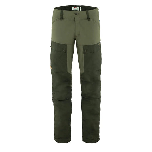Fjallraven Keb Trousers Reg Leg Deep Forest / Laurel Green - The Sporting Lodge