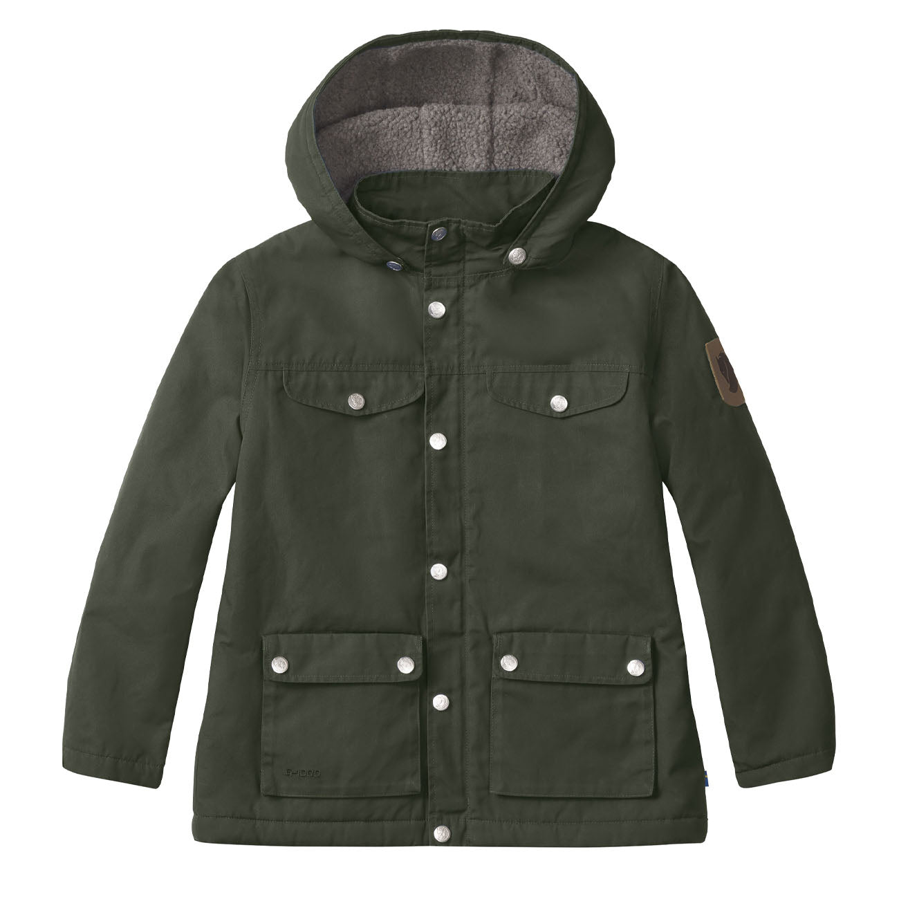 Fjallraven Kids Greenland Winter Jacket Deep Forest - The Sporting Lodge