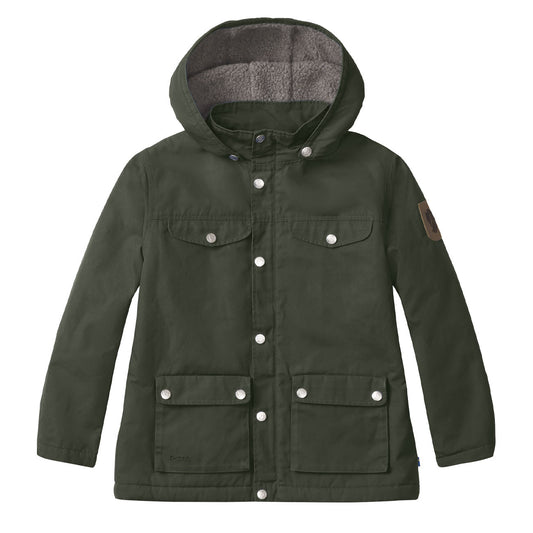 Fjallraven Kids Greenland Winter Jacket Deep Forest - The Sporting Lodge
