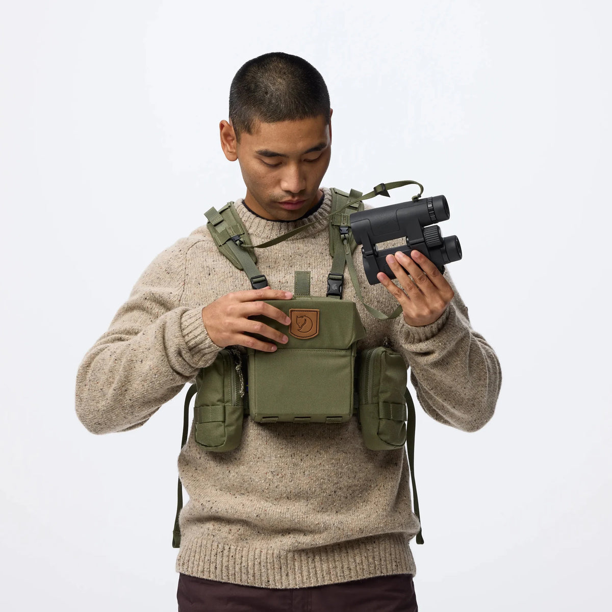 Fjallraven Lappland Bino Harness Green