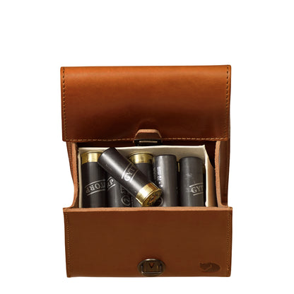Fjallraven Leather Cartridge Bag Cognac