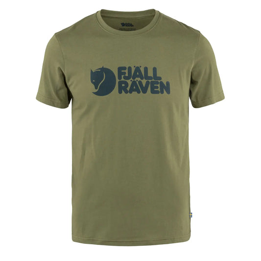 Fjallraven Logo T-Shirt Caper Green - The Sporting Lodge