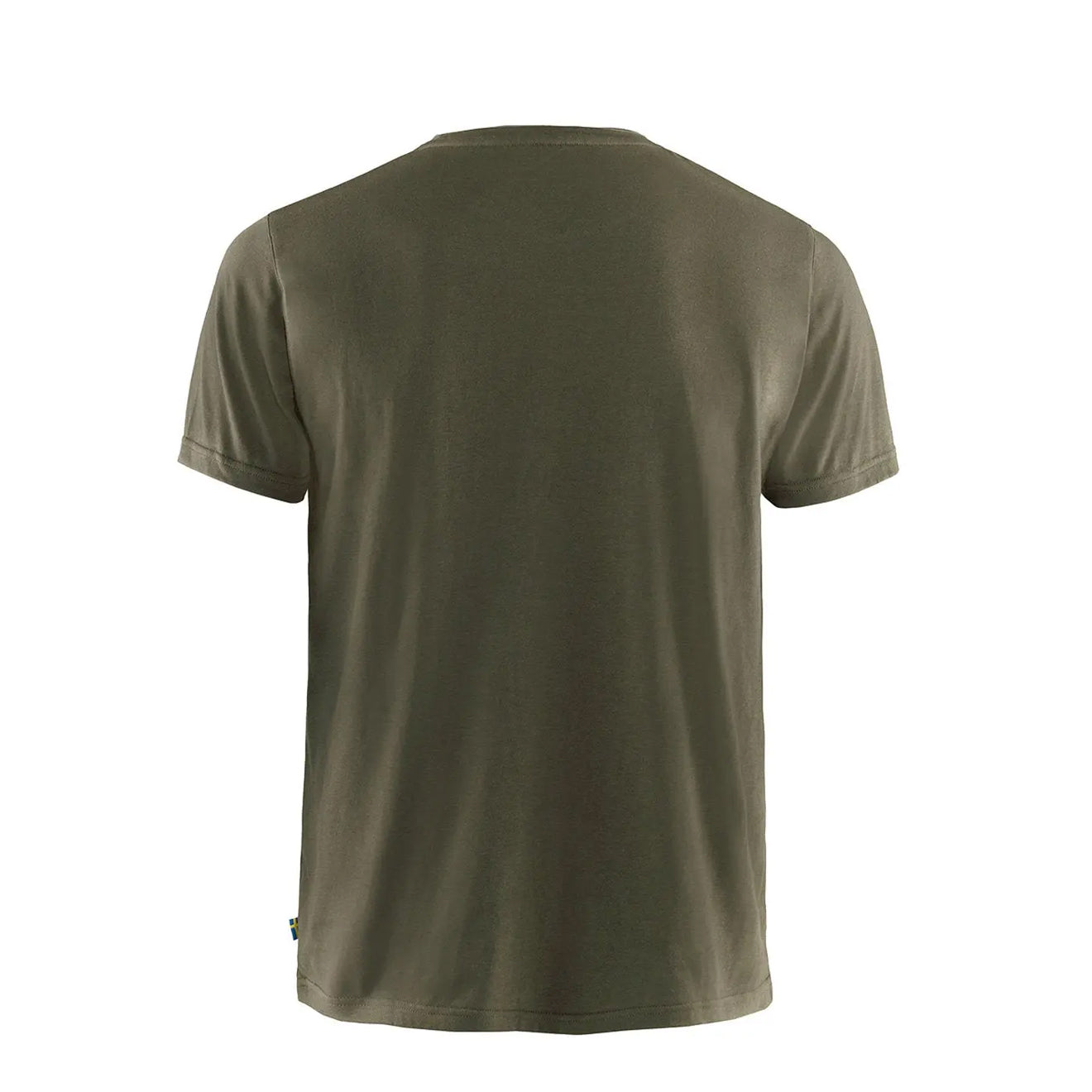 Fjallraven Logo T-Shirt Dark Olive - The Sporting Lodge