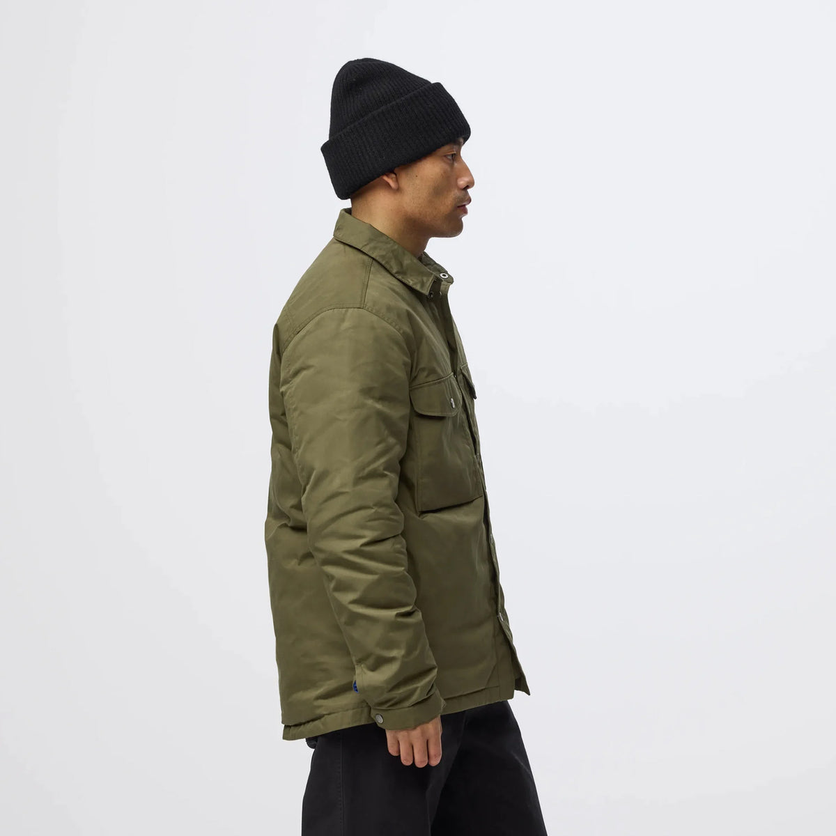Fjallraven Ovik Down Shirt Jacket Wood Brown