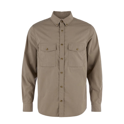 Fjallraven Ovik G-1000 L/S Shirt Suede Brown