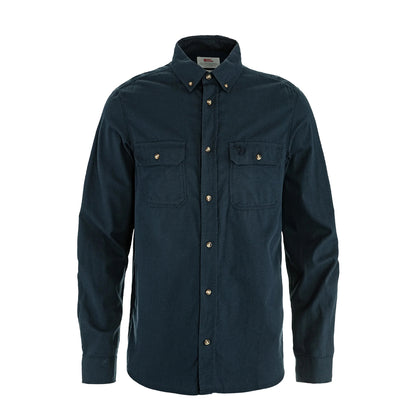 Fjallraven Ovik Lite Flannel Shirt Classic Dark Navy
